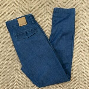 DU/ER - Classic Tapered Slim Pants - Navy - 31x32